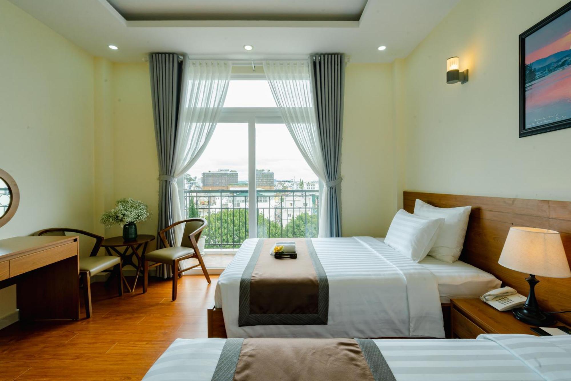 Bombo Dalat Hotel Bagian luar foto