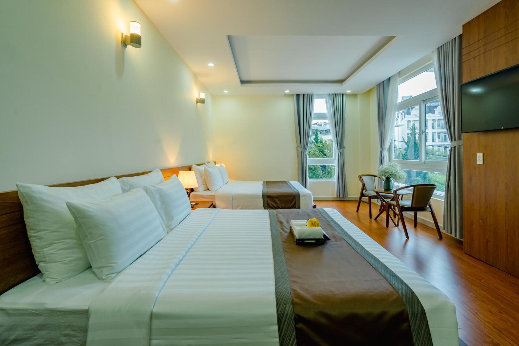 Bombo Dalat Hotel Bagian luar foto