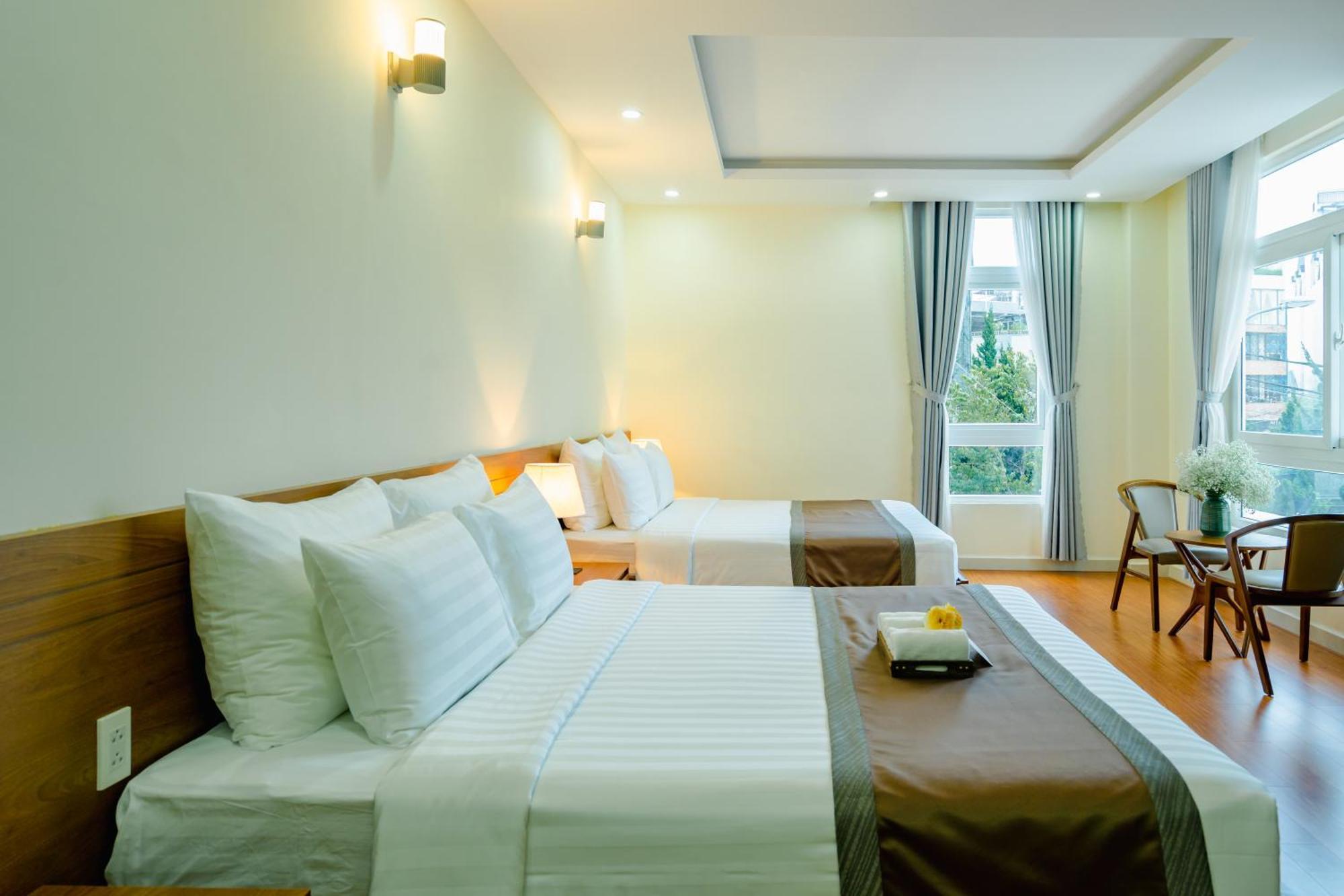 Bombo Dalat Hotel Bagian luar foto