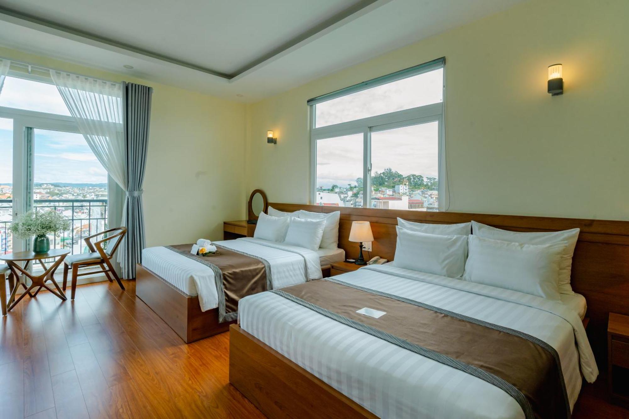 Bombo Dalat Hotel Bagian luar foto